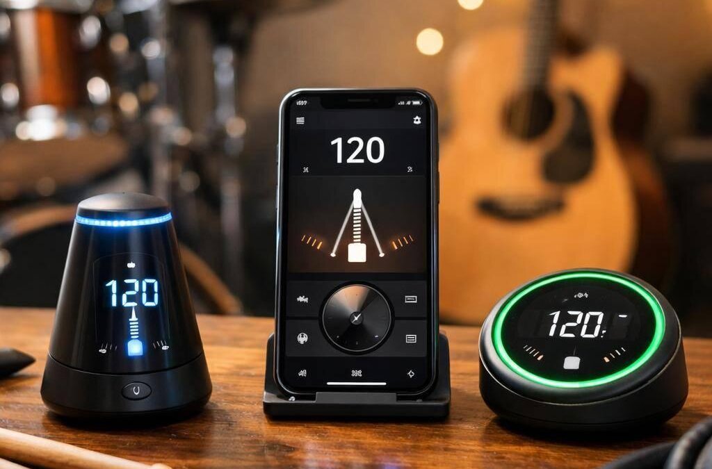 Top 7 Smart Metronomes for Drummers: Precise Timing & Practice